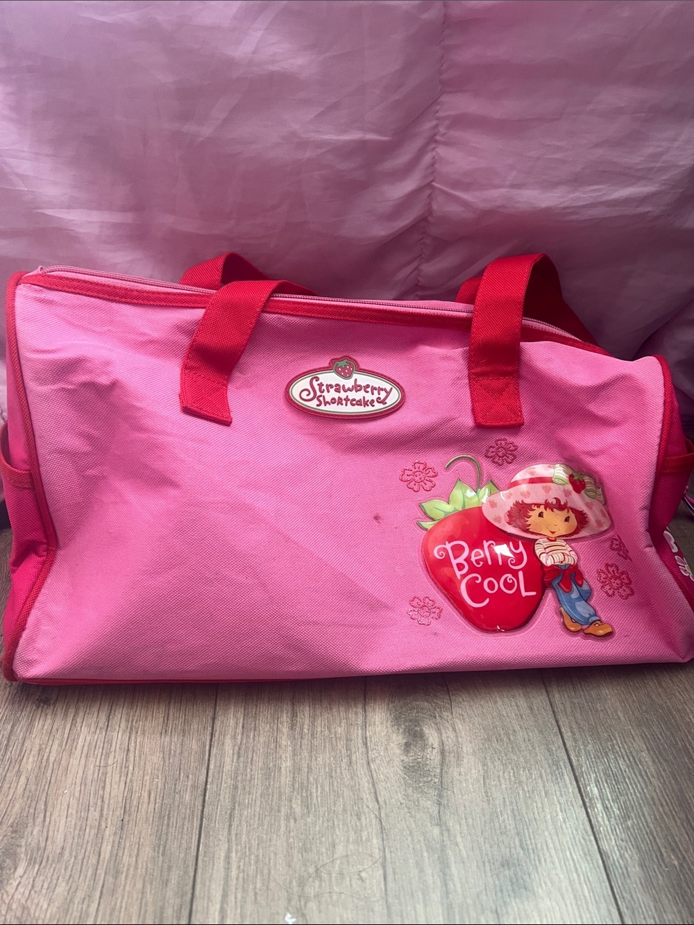 Strawberry Shortcake Pink Tote Bag - 'Berry Cool'